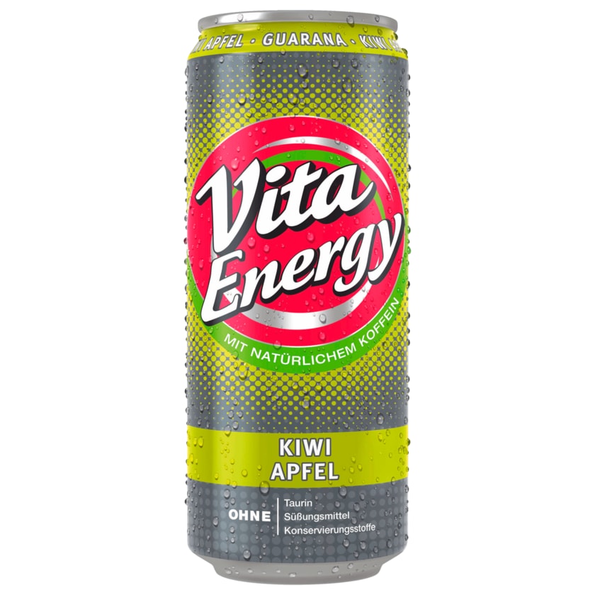 Vita Energy Kiwi Apfel 0,33l